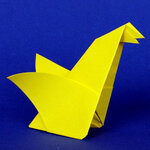 Origami Wasservogel