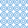 Blaue Doppelkreise auf weißem Hintergrund Blaue Doppelkreise auf weißem Hintergrund
