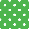 Weiße Punkte auf grünem Hintergrund
